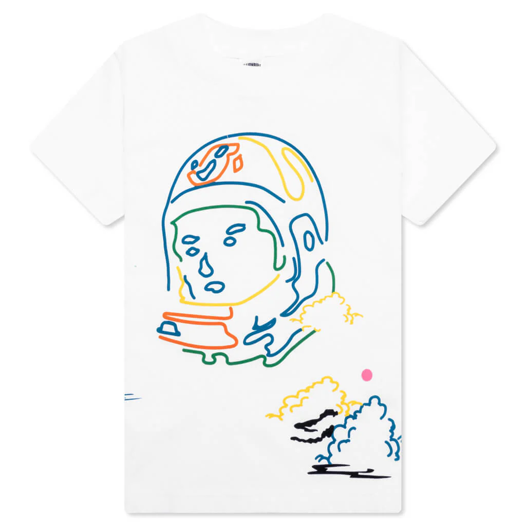 Kids BB Clouds S/S Knit - White