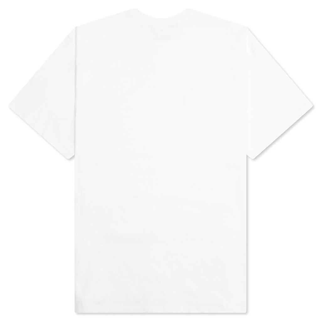 Gray Horizon S/S Knit Oversized Fit Shirt - White - Image 2