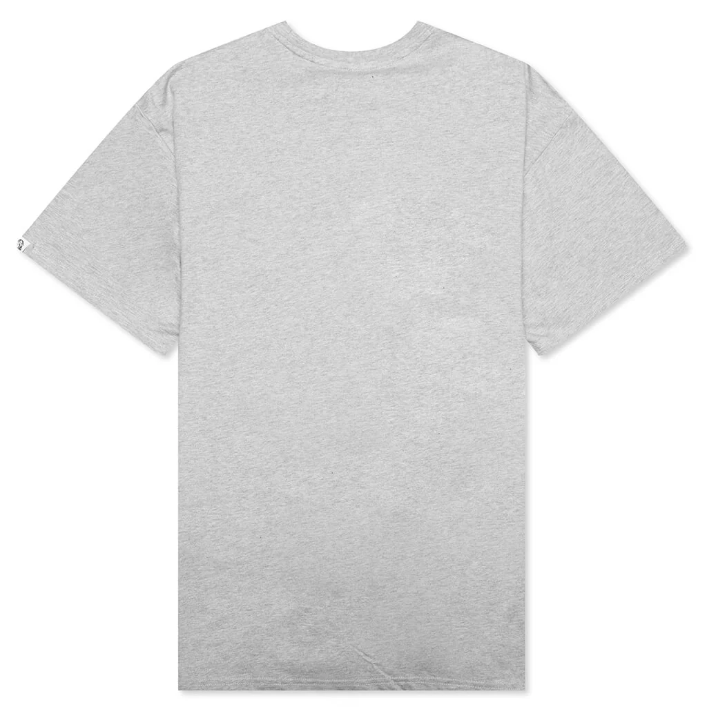 Helmet S/S Knit Shirt - Heather Grey - Image 2