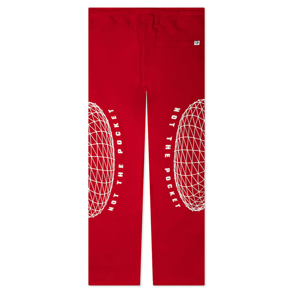 Mercer Sweatpants - Red - Image 2