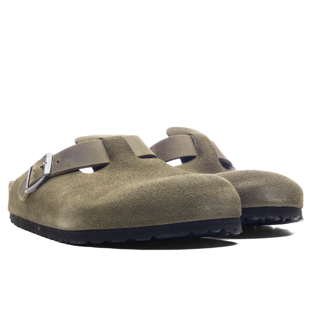 Boston Mixed Leather - Thyme - Image 2