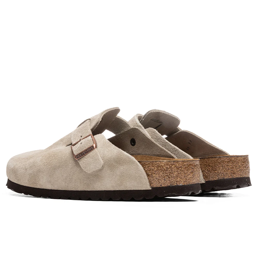Wide Boston Soft Footbed - Taupe - Image 3