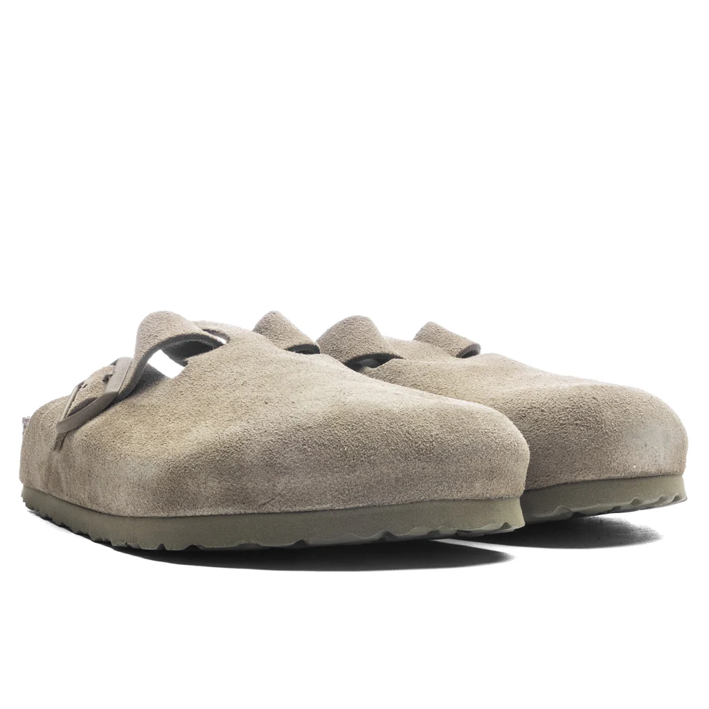 Boston Suede Leather - Faded Khaki - Image 2