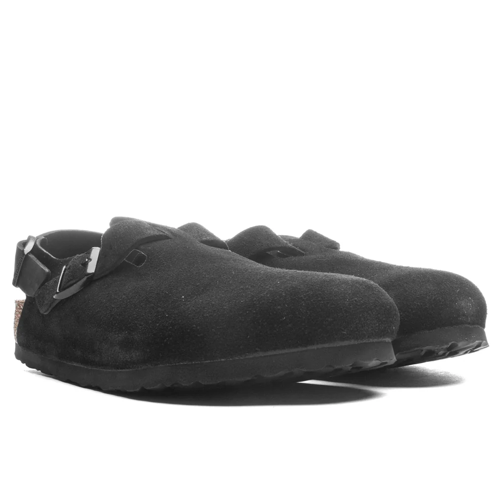 Narrow Tokio Suede Leather - Black - Image 2