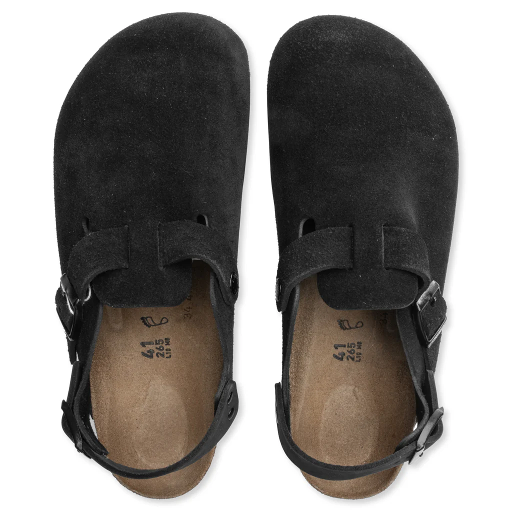 Wide Tokio Suede Leather - Black - Image 4