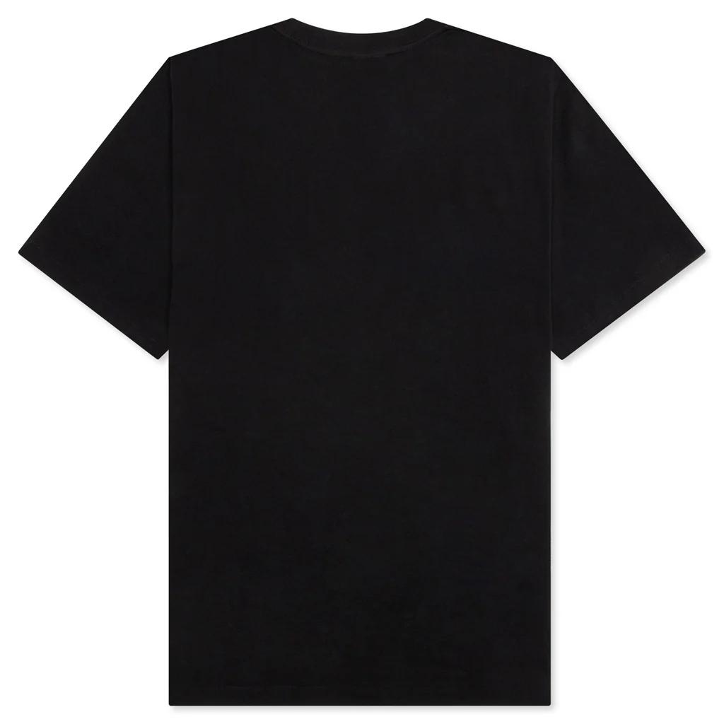 Mad Flame Ape Head Tee - Black - Image 2
