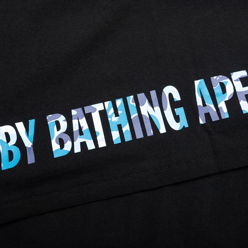 ABC Camo Ape Face Tee - Black/Blue - Image 4