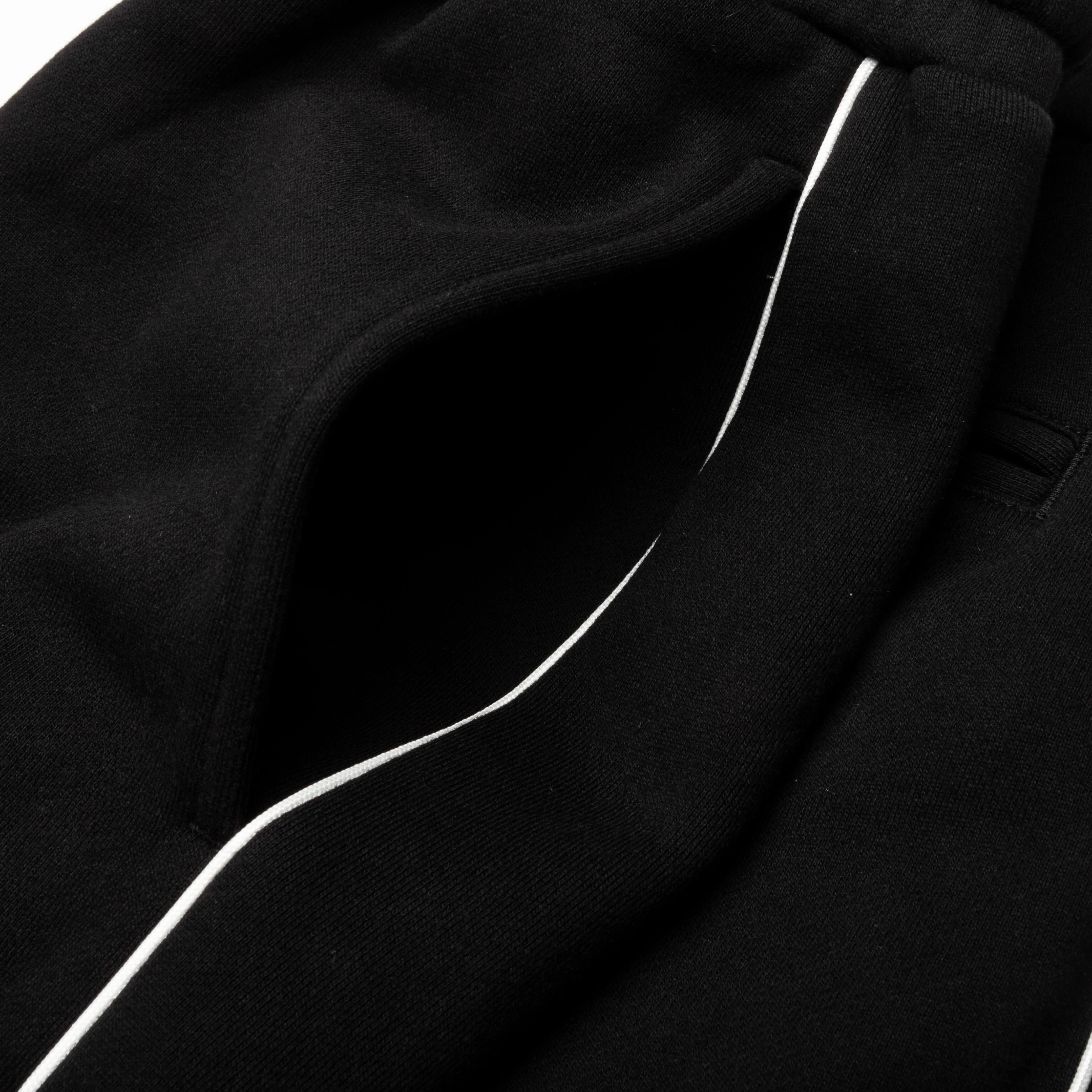 BxR Piped Sweatpants - Black - Image 4