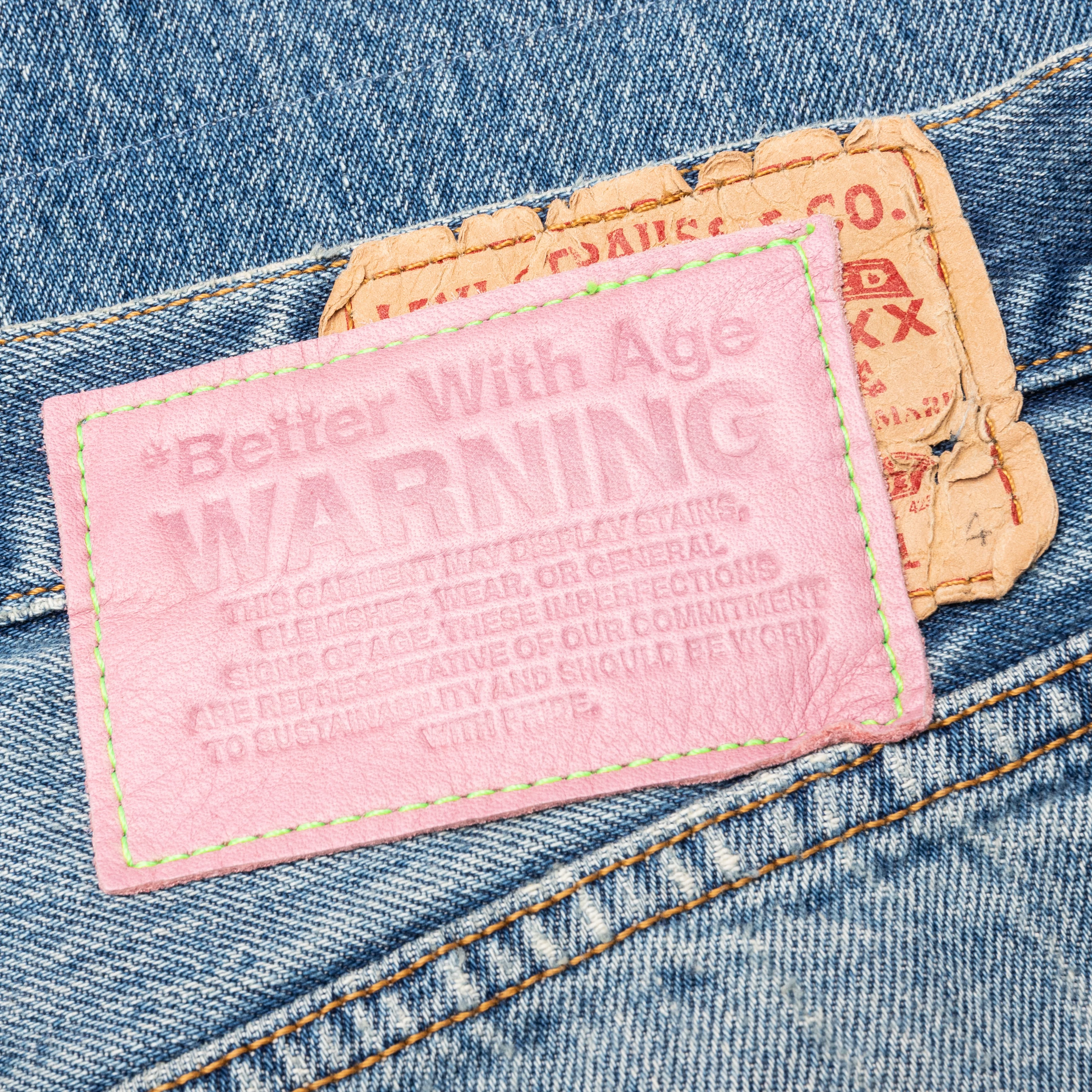 Denim Repair Pants - Indigo - Image 5