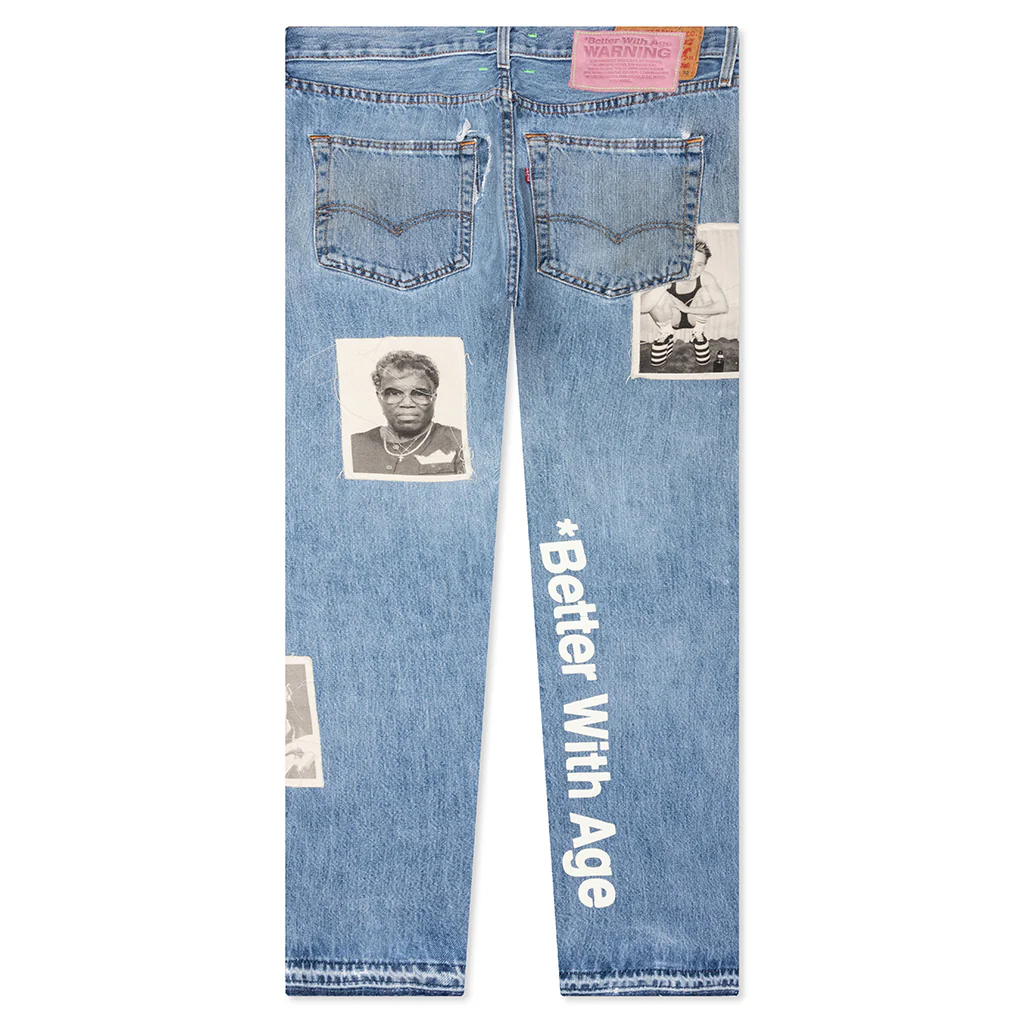 Helena Denim Pants - Indigo - Image 2