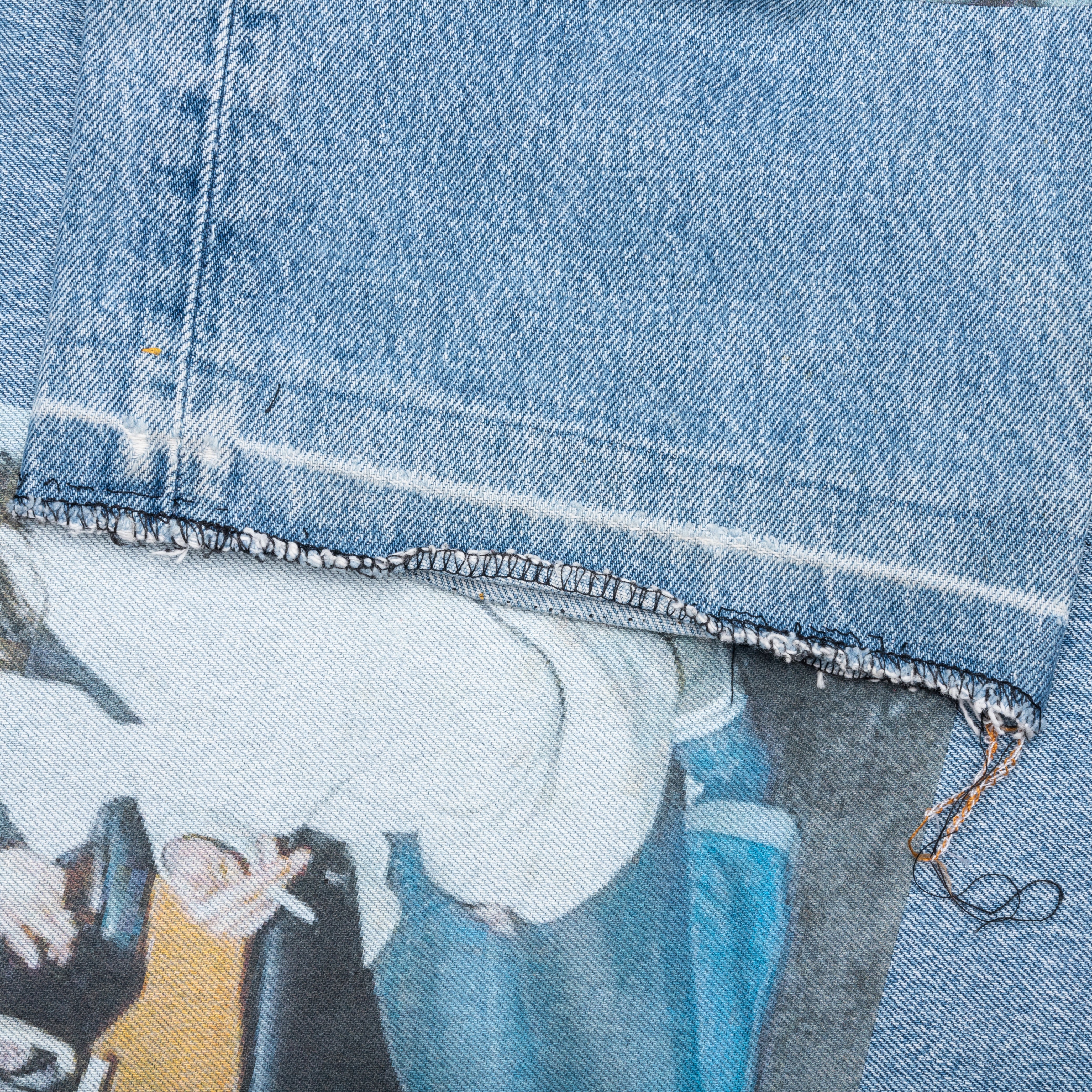 Tabloid Denim Pants - Indigo - Image 5