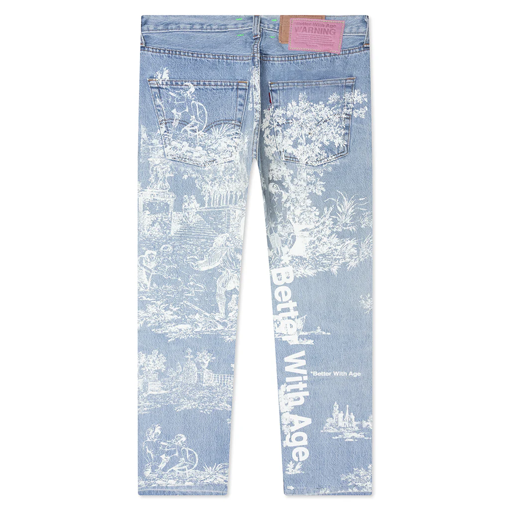 Teresa Denim Pants - Indigo - Image 2