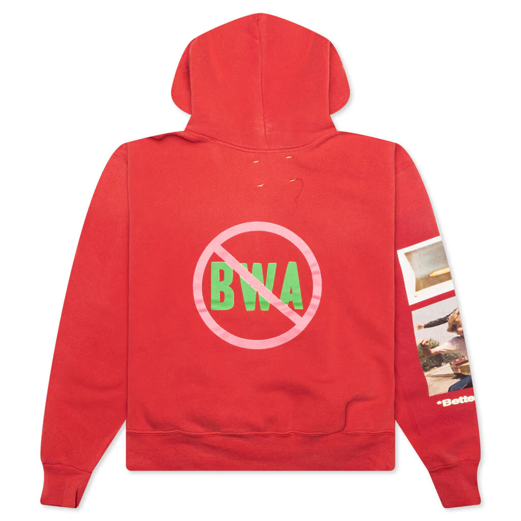Protest Art Hoodie - Red - Image 2