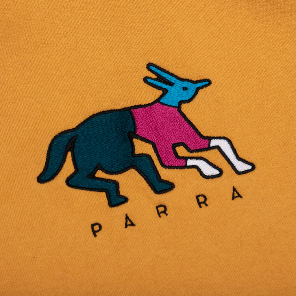 Anxious Dog Hooded Sweatshirt - Gold Yellow - Image 3