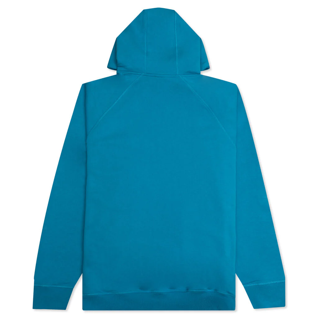 Anxious Dog Hooded Sweatshirt - Greek Blue - Image 2