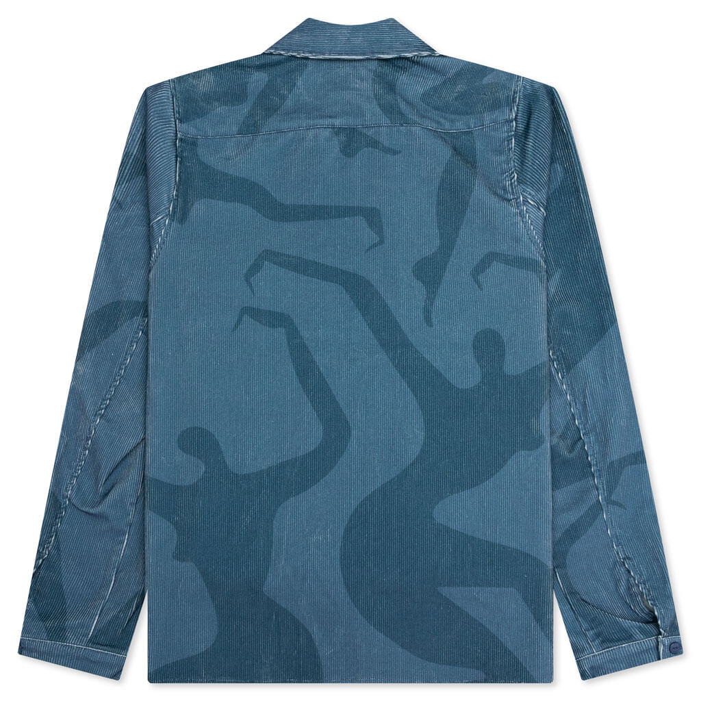 Army Dreamers Woven Jacket - Blue/Grey - Image 2