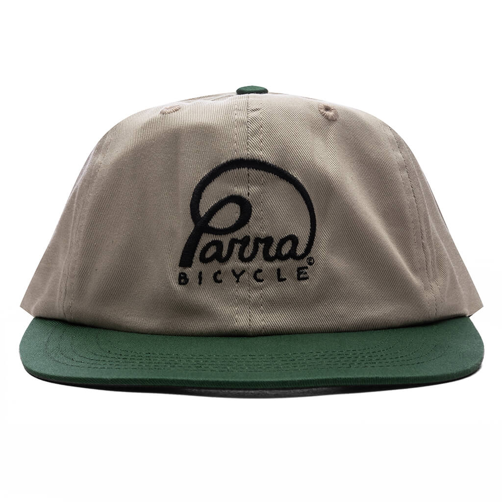 Bicycle Logo 6 Panel Hat - Green