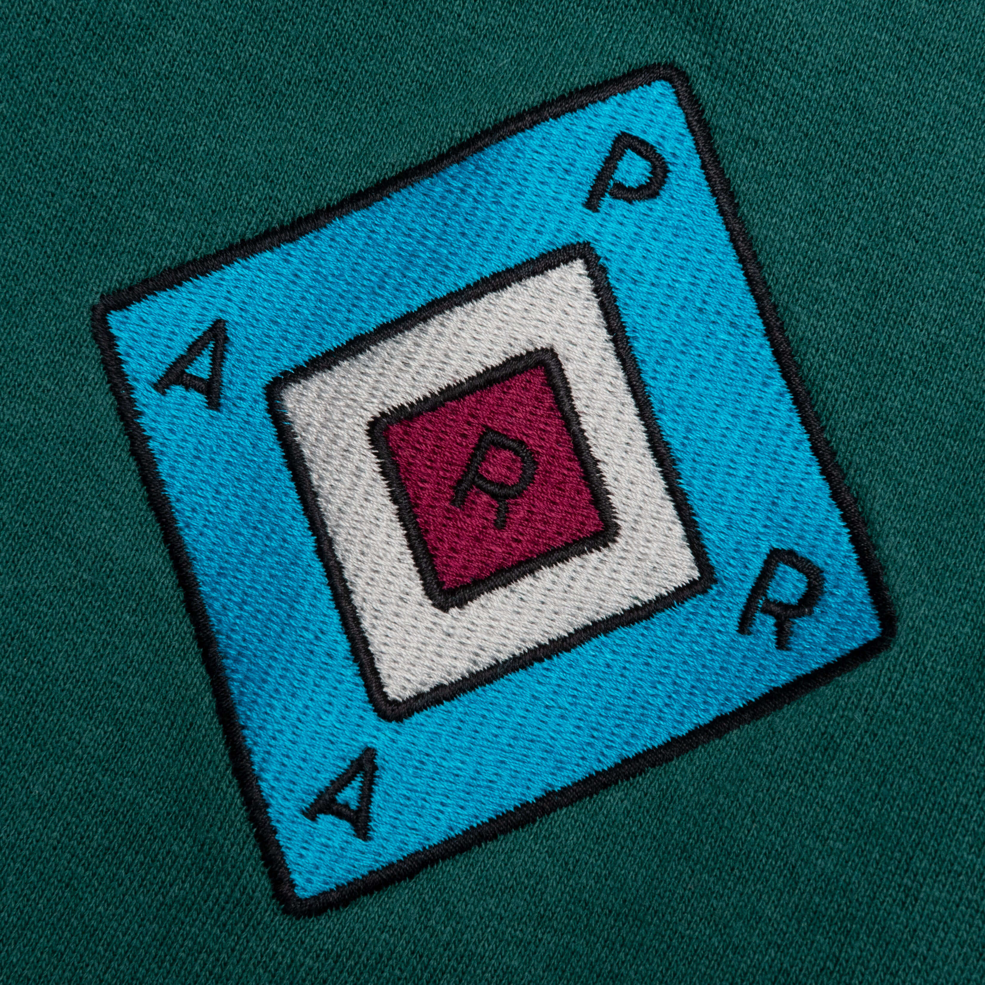 Blockhaus Crewneck Sweatshirt - Pine Green - Image 3