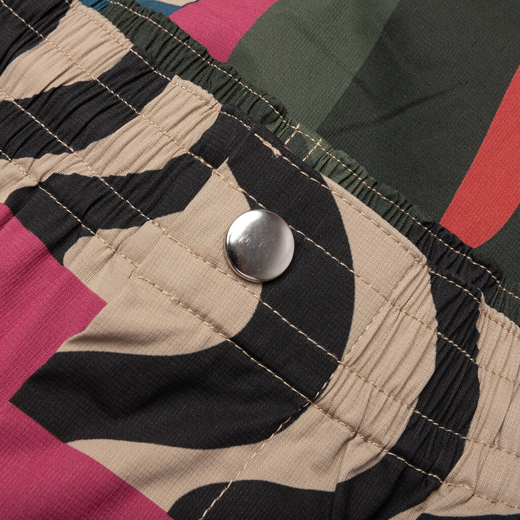 Distorted Camo Shorts - Pink - Image 5