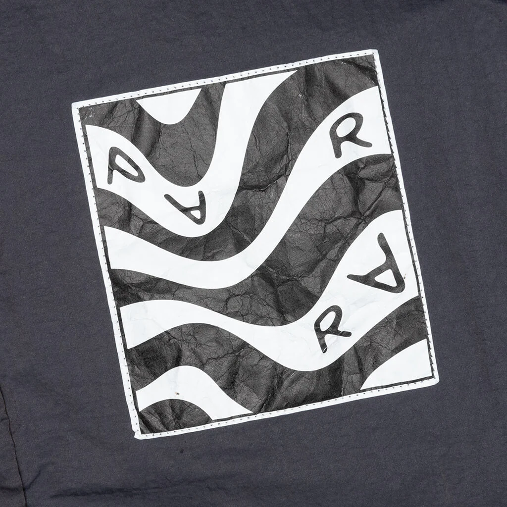 Distorted Logo Jacket - Stone Grey - Image 3