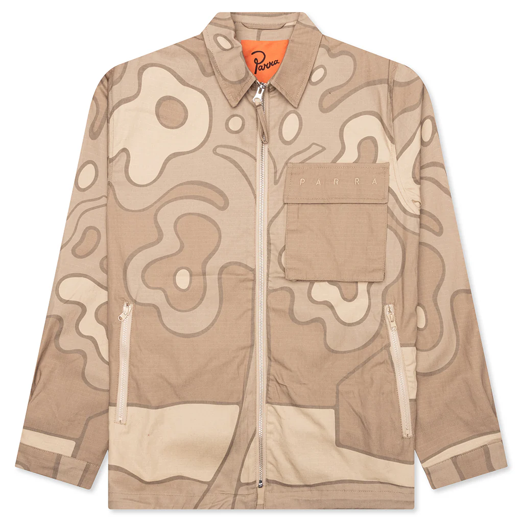 Fruit Tree Camo Shirt - Tan