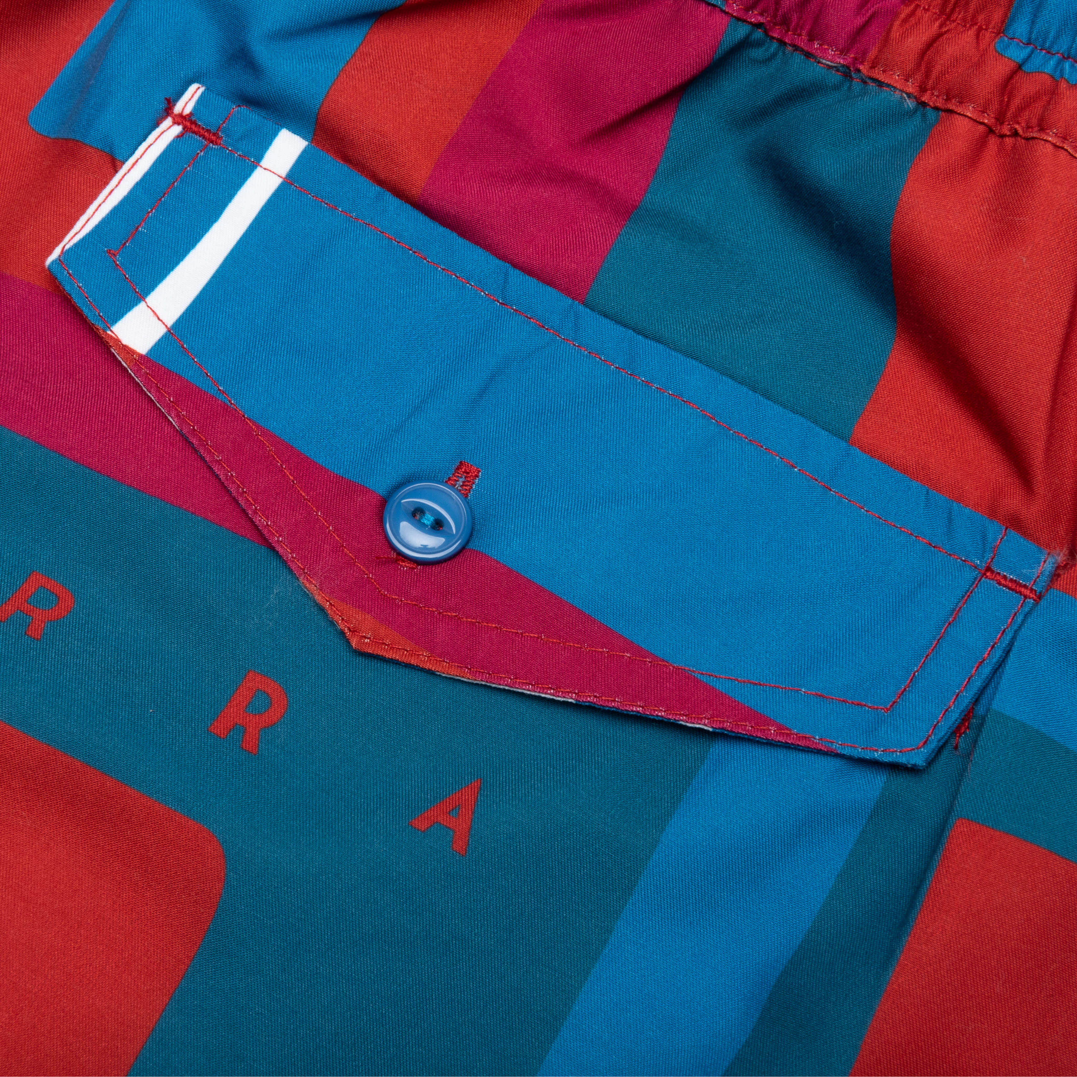 Hot Springs Pattern Swim Shorts - Multi - Image 5
