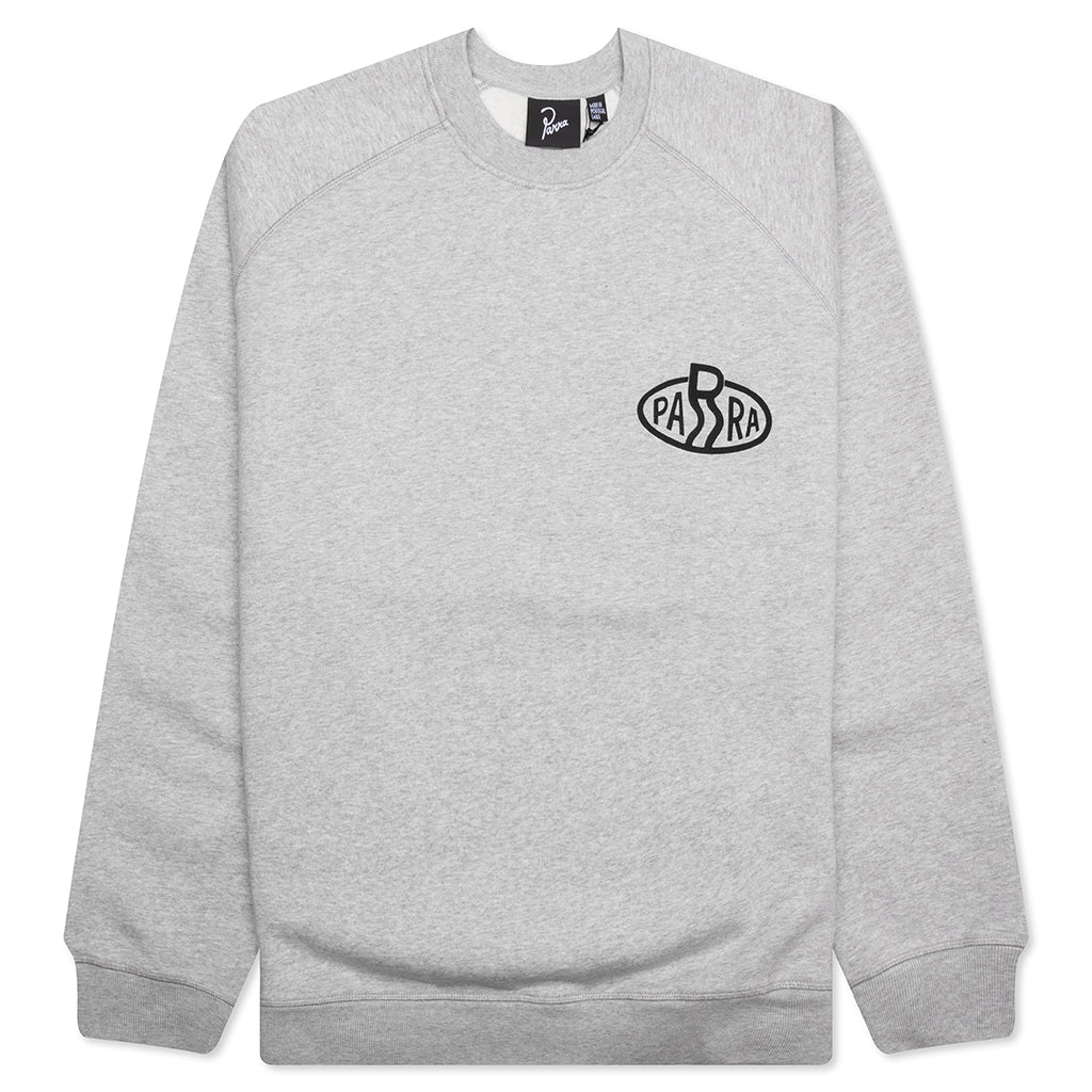 Legs Logo Crew Neck Sweatshirt - Heather Grey