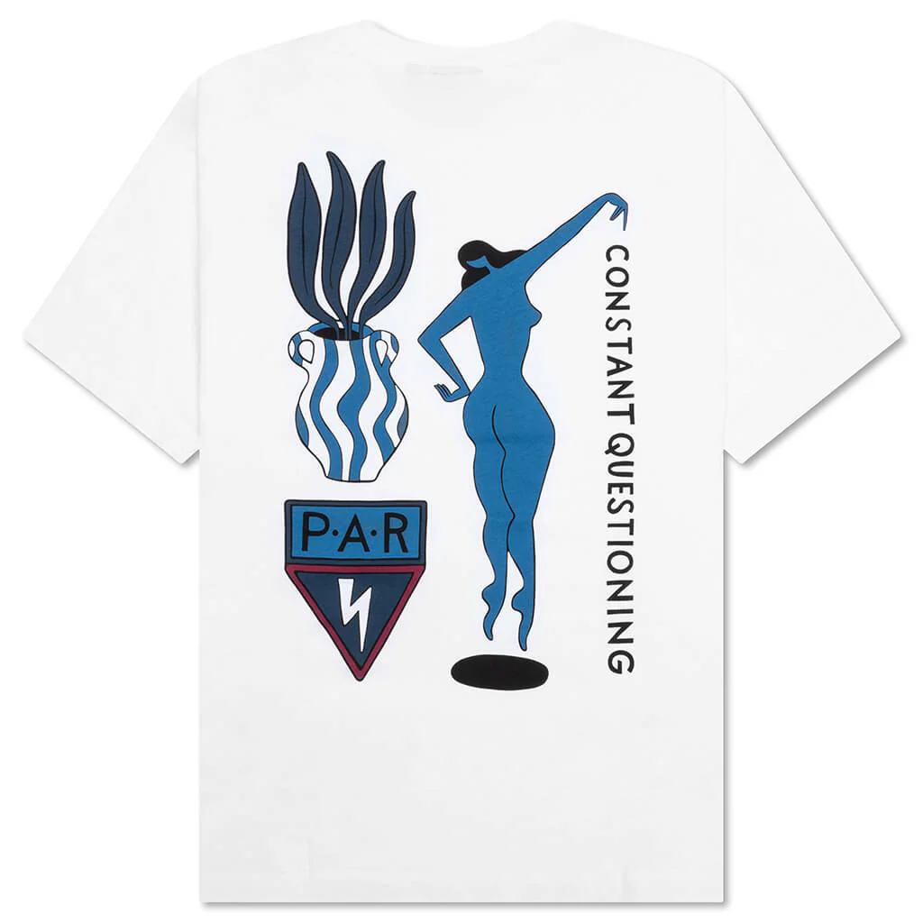 Questioning T-Shirt - White - Image 2