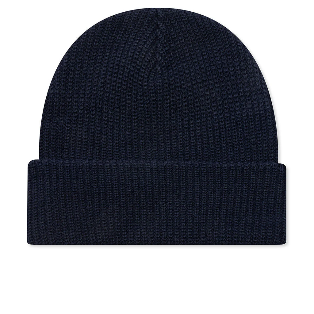 Signature Beanie - Navy Blue - Image 2