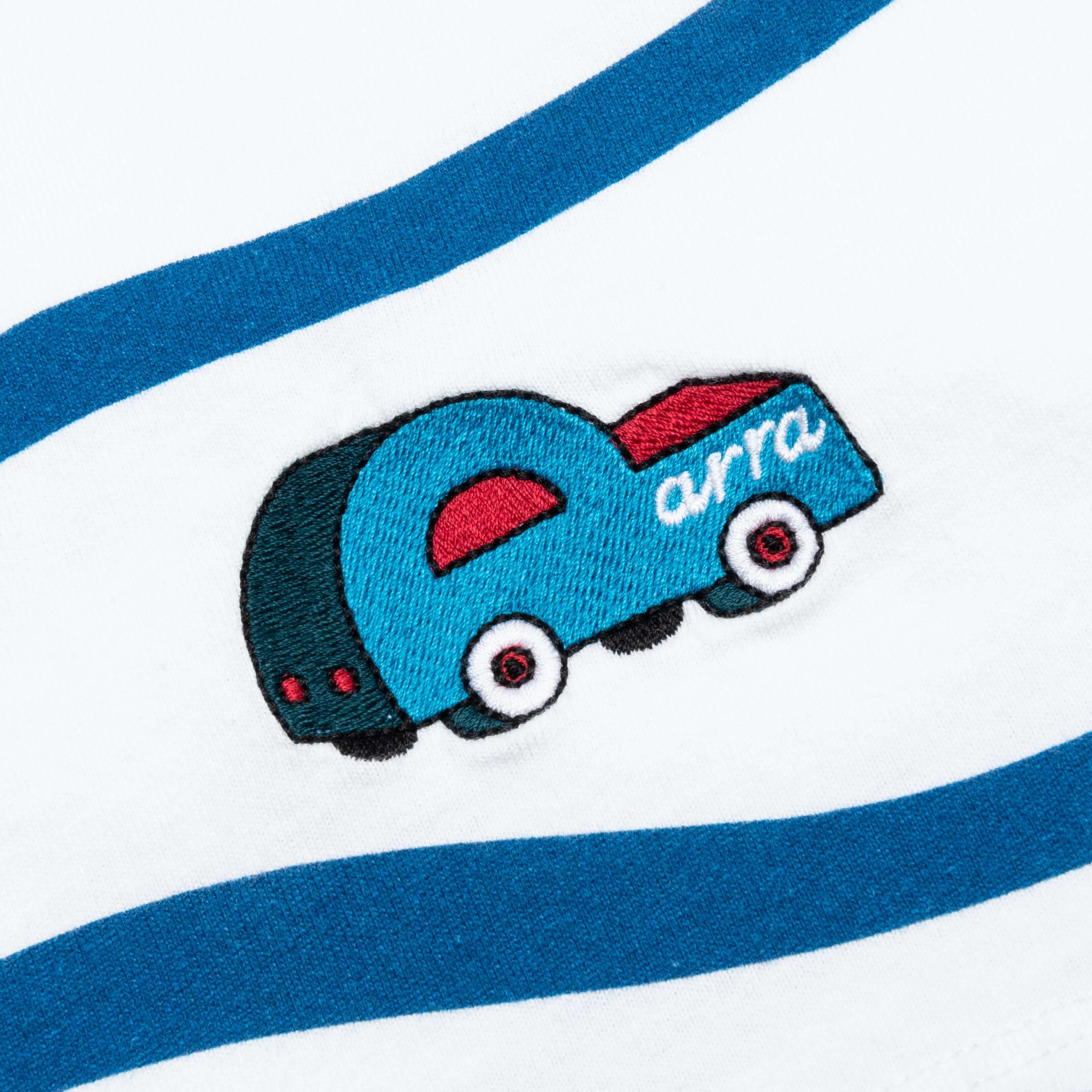 Stupid Car Logo T-Shirt - White - Image 4
