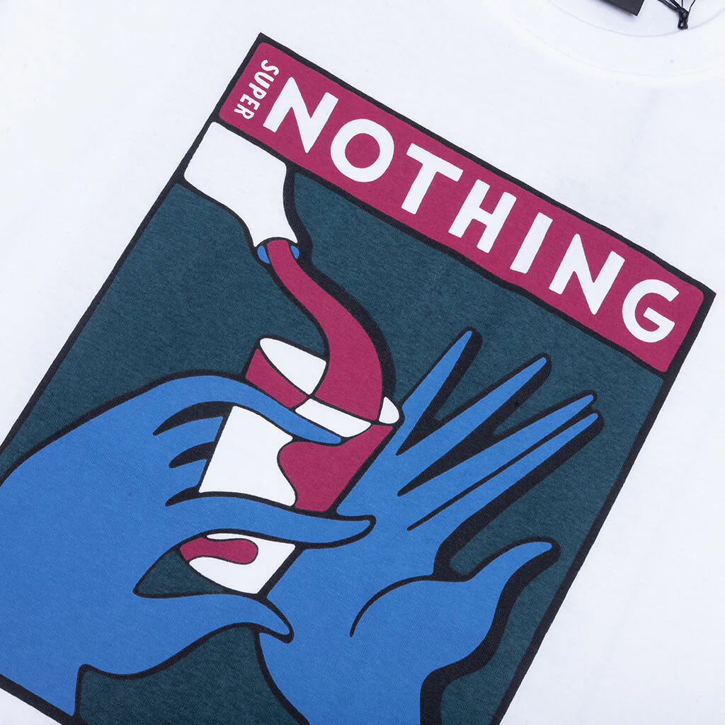 Super Nothing T-Shirt - White - Image 3