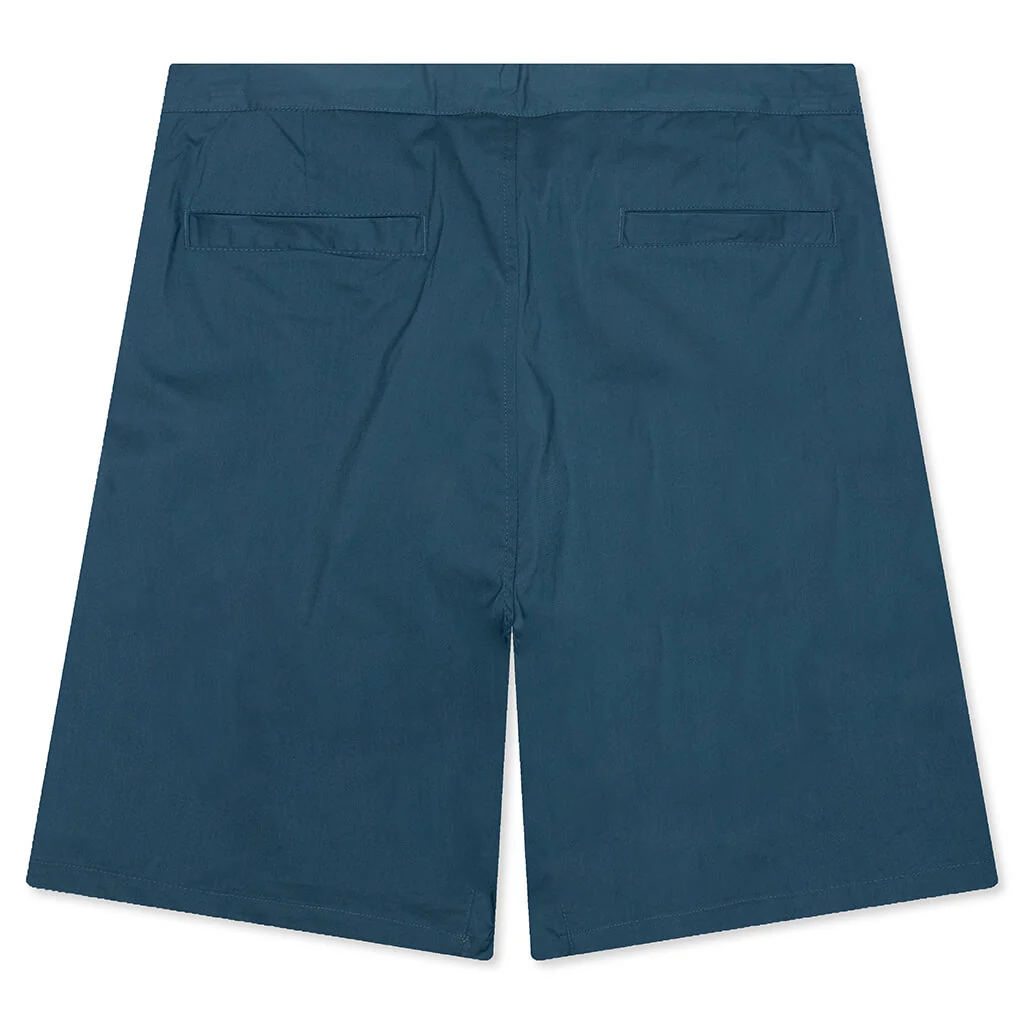 Zebra Striped P Shorts - Teal - Image 2