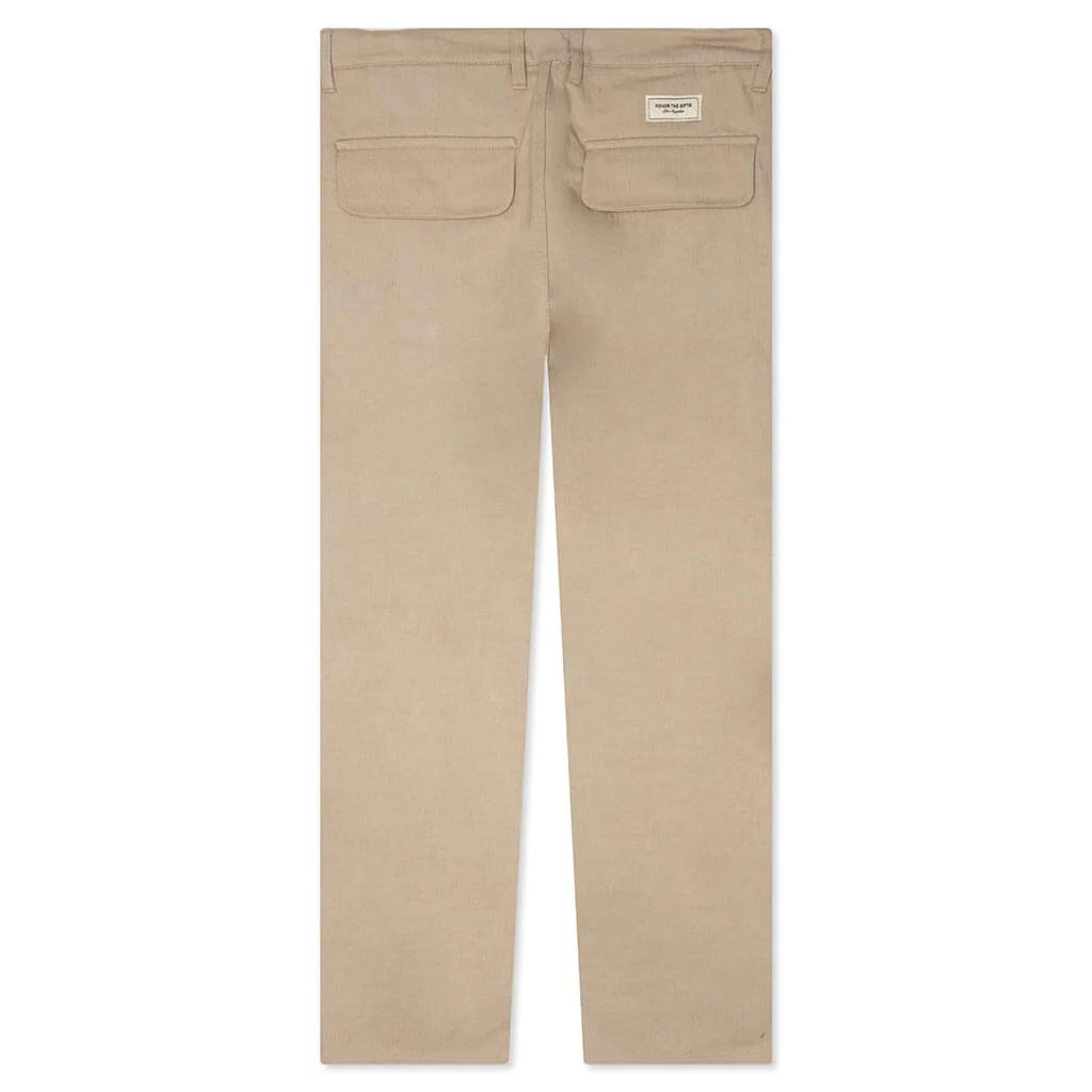 Herringbone Pant - Bone - Image 2