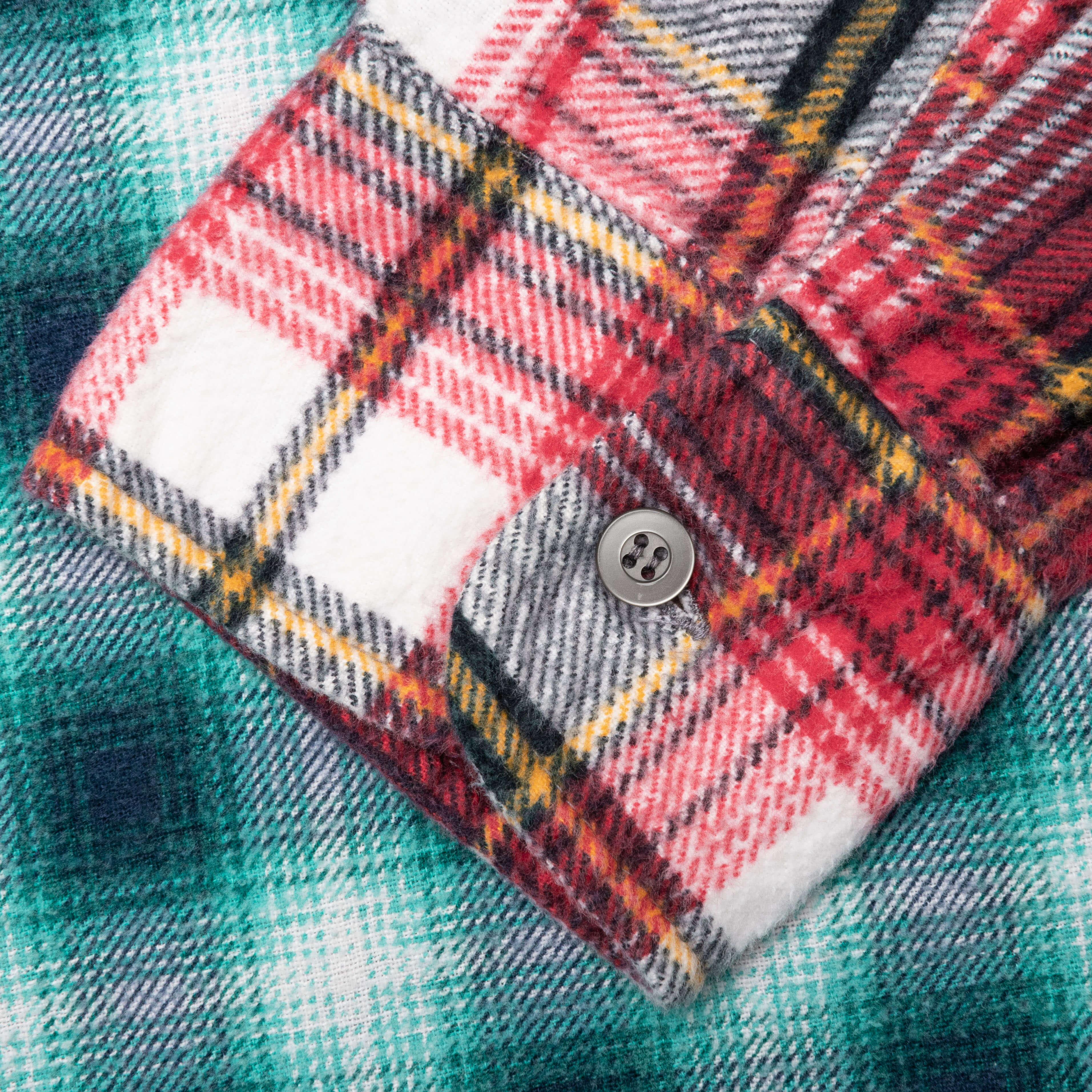Flannel Shirt Ribbon Wide Shirt - Assorted - Image 5