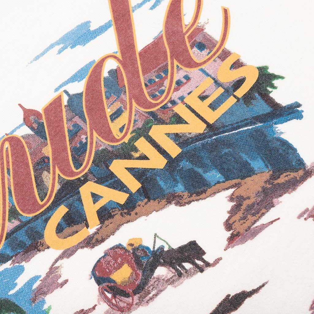 Cannes Beach Tee - Vintage White - Image 3