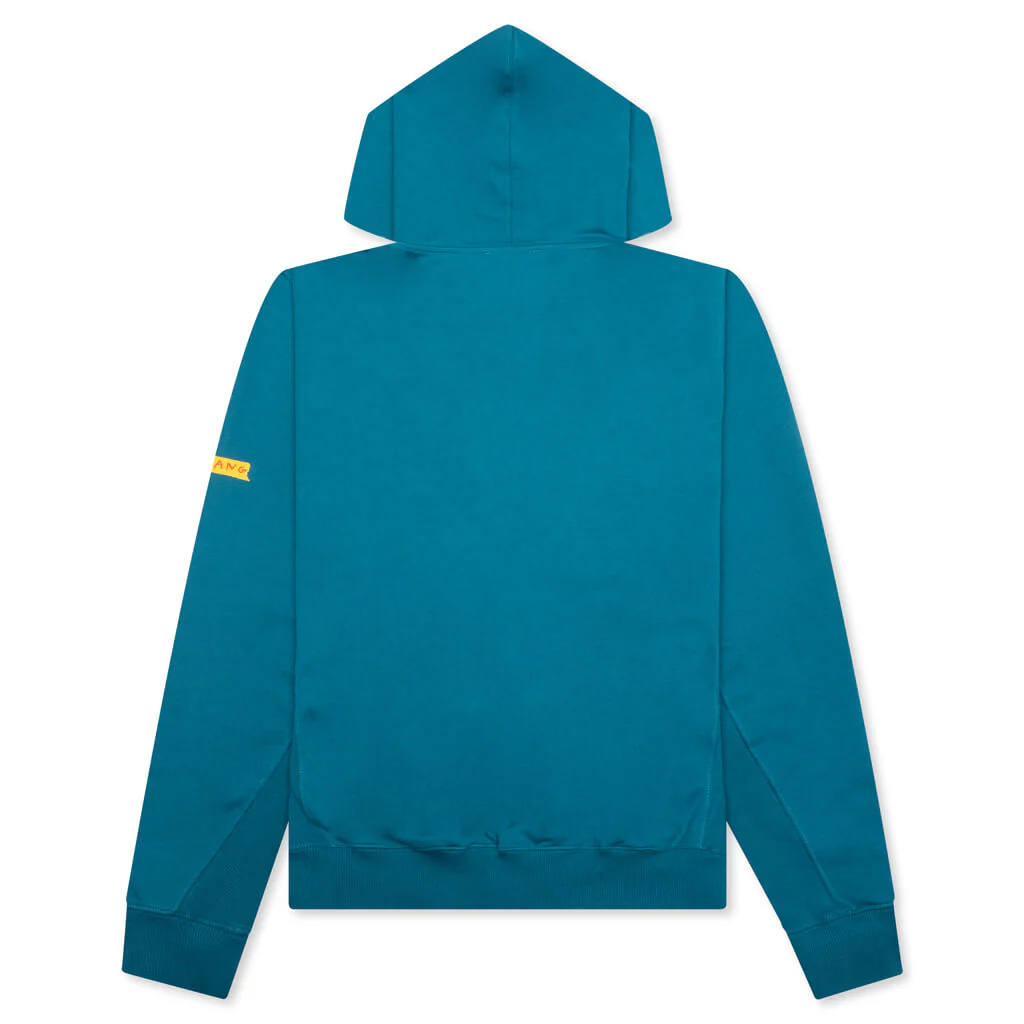 Scribble Logo Hoodie - River - Image 2