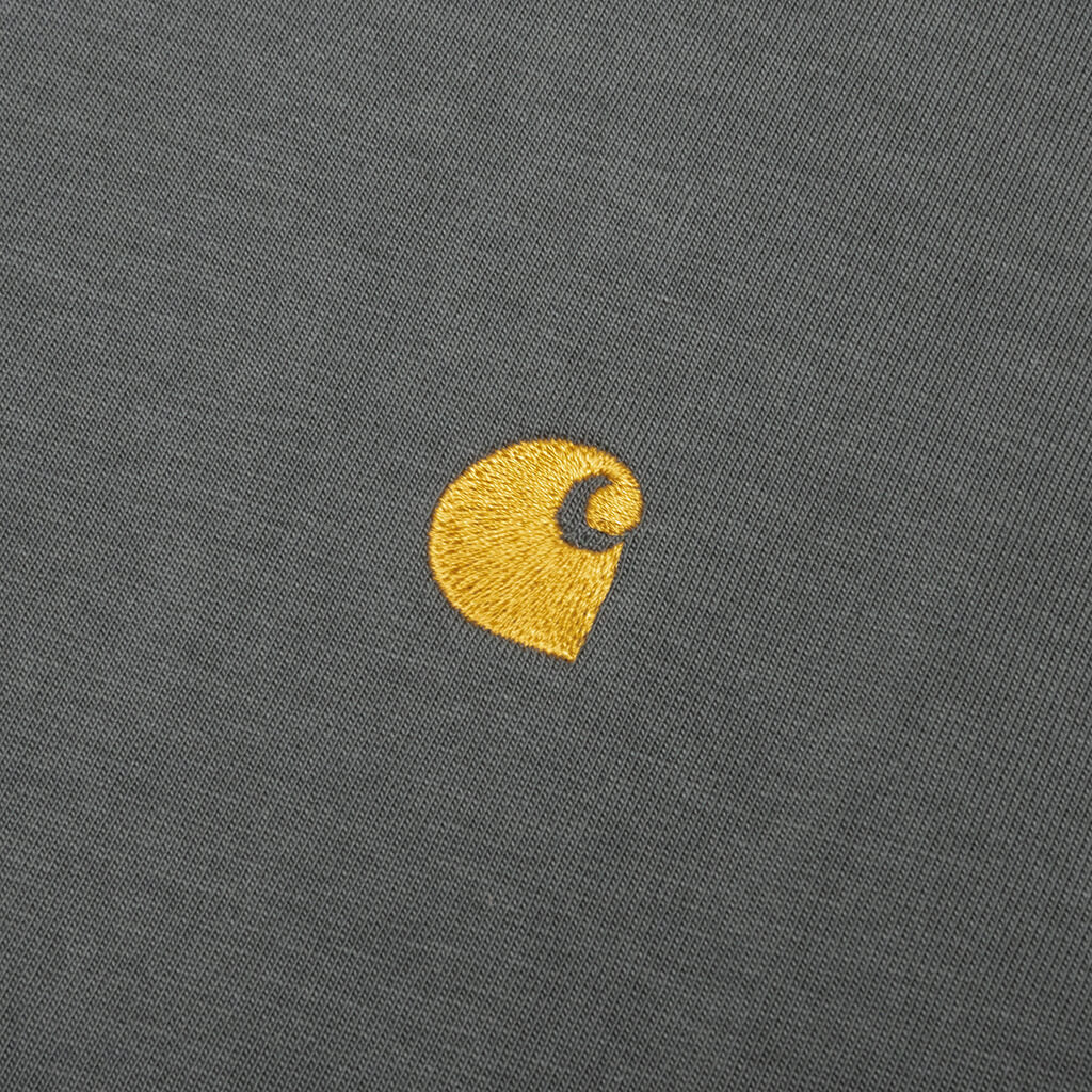 Chase S/S T-Shirt - Jura/Gold - Image 3