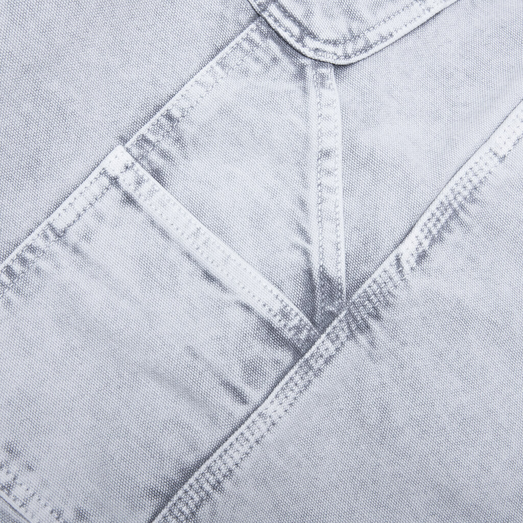 Single Knee Short - Black Chalk Wash - Image 5