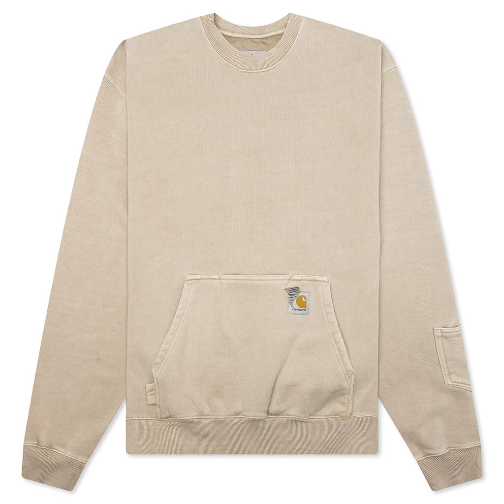 Carhartt WIP x Invincible Pigment Dyed Sweatshirt - Simply Taupe