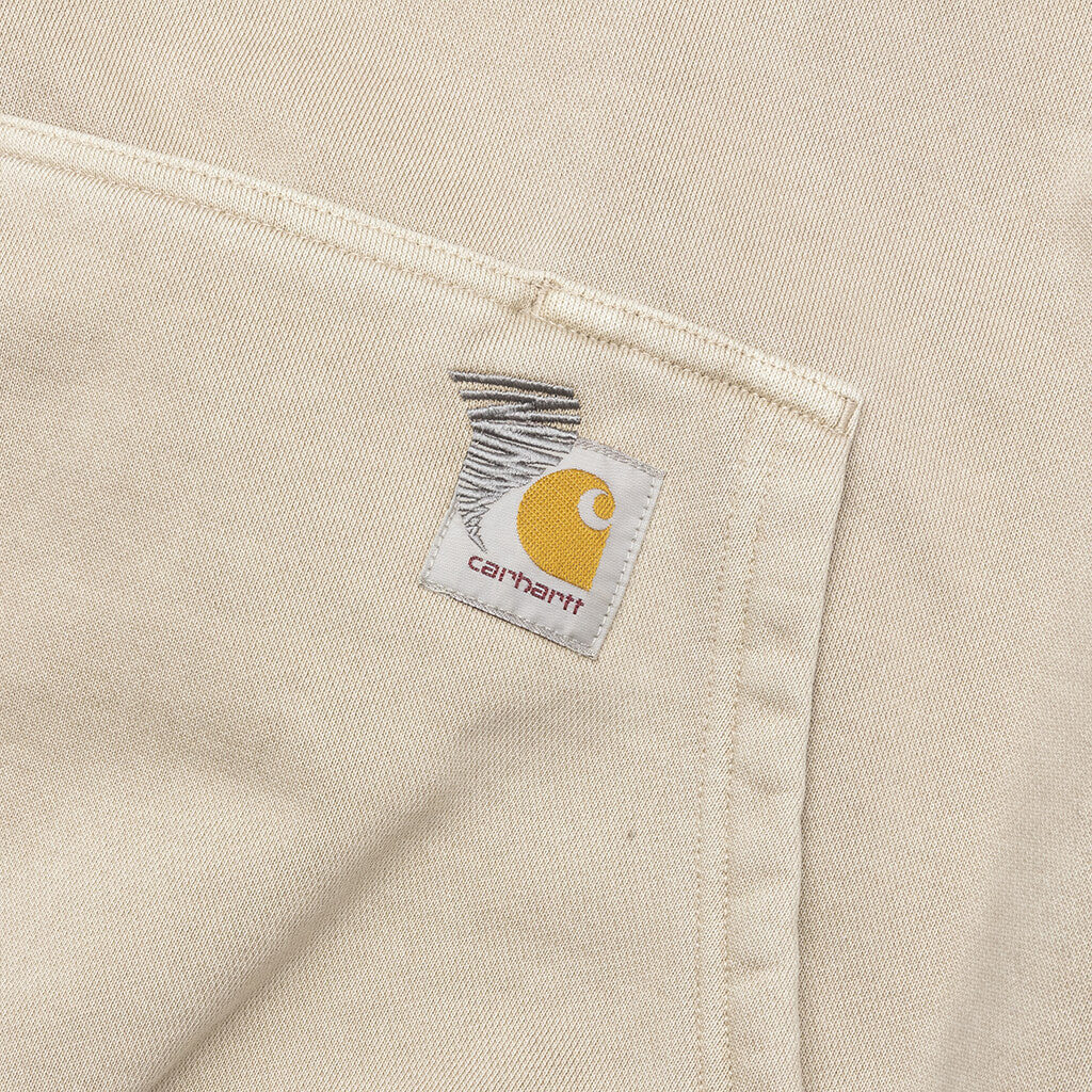 Carhartt WIP x Invincible Pigment Dyed Sweatshirt - Simply Taupe - Image 4