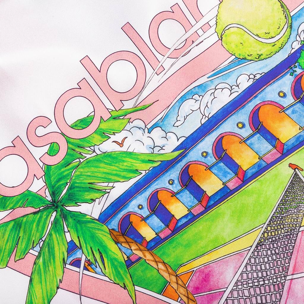 Cuban Collar S/S Shirt - Tennis Club Icon - Image 5