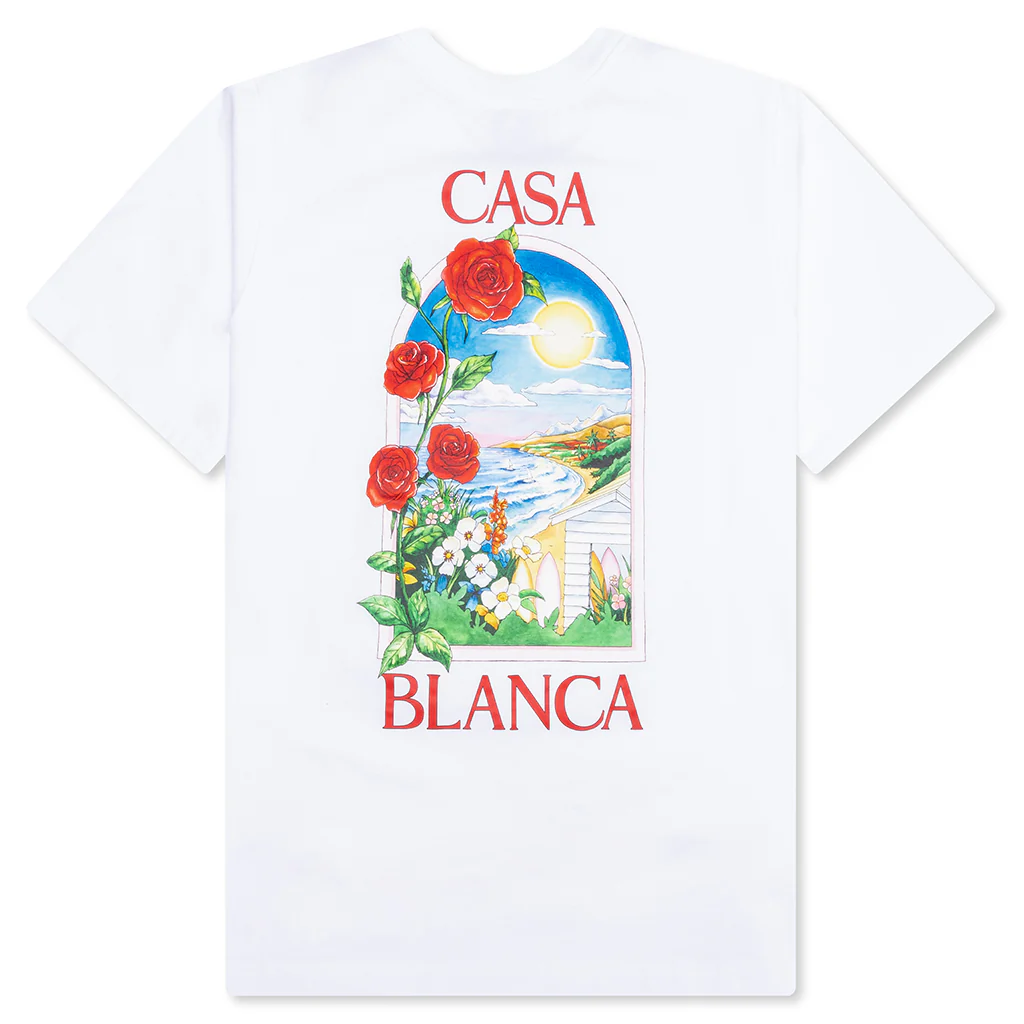 LA Days Printed T-Shirt - White - Image 2