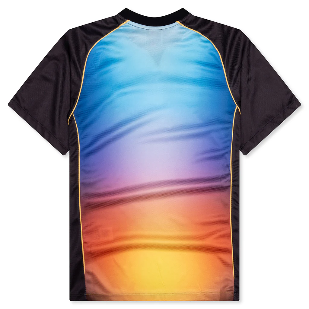 Printed Football Top - Gradient - Image 2