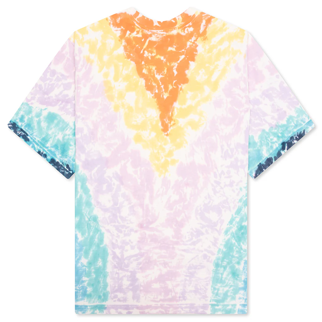 Surf Trip Printed Oversized T-Shirt - Tie Dye - Image 2