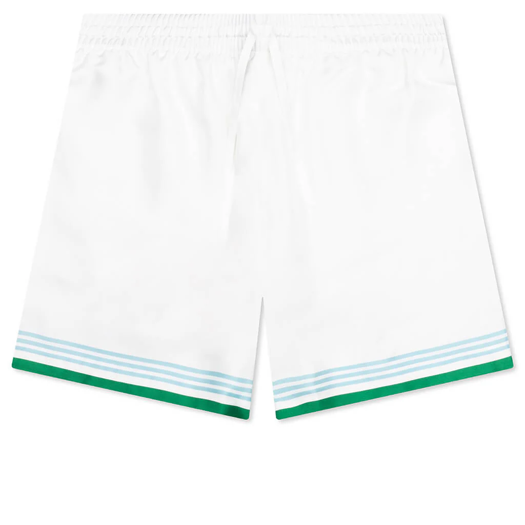 Tennis Icon Drawstring Shorts - Metaphysical