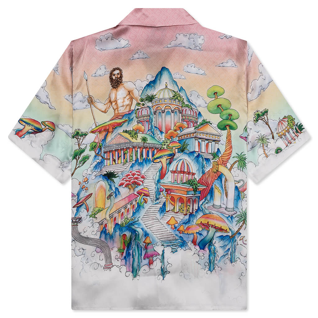The Road To Knowledge S/S Cuban Collar Shirt - Multi - Image 2