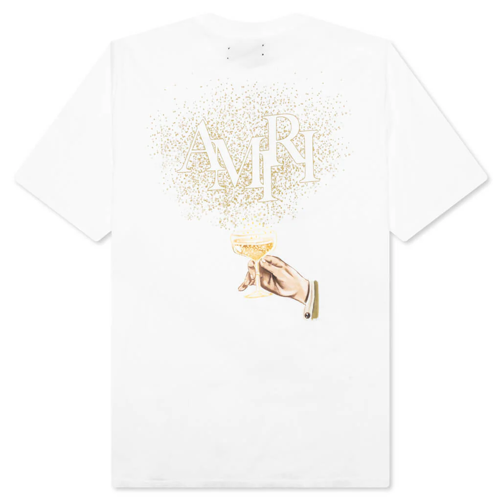 Champagne Tee - White - Image 2