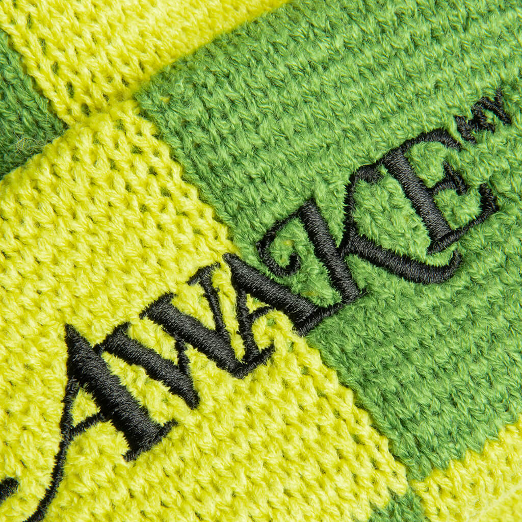 Checkerboard Beanie - Green Multi - Image 2