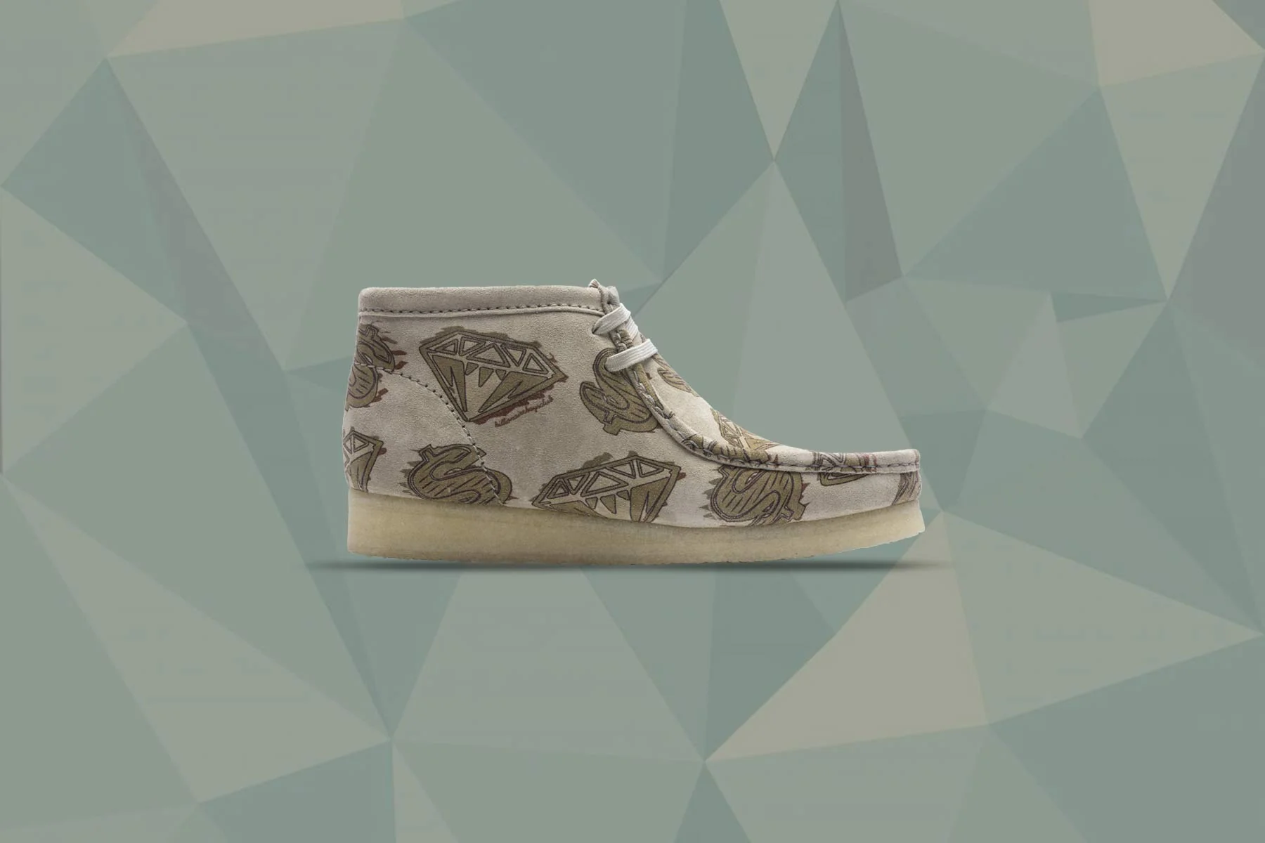 Clarks x Billionaire Boys Club Wallabee Boot - Off White - Image 5