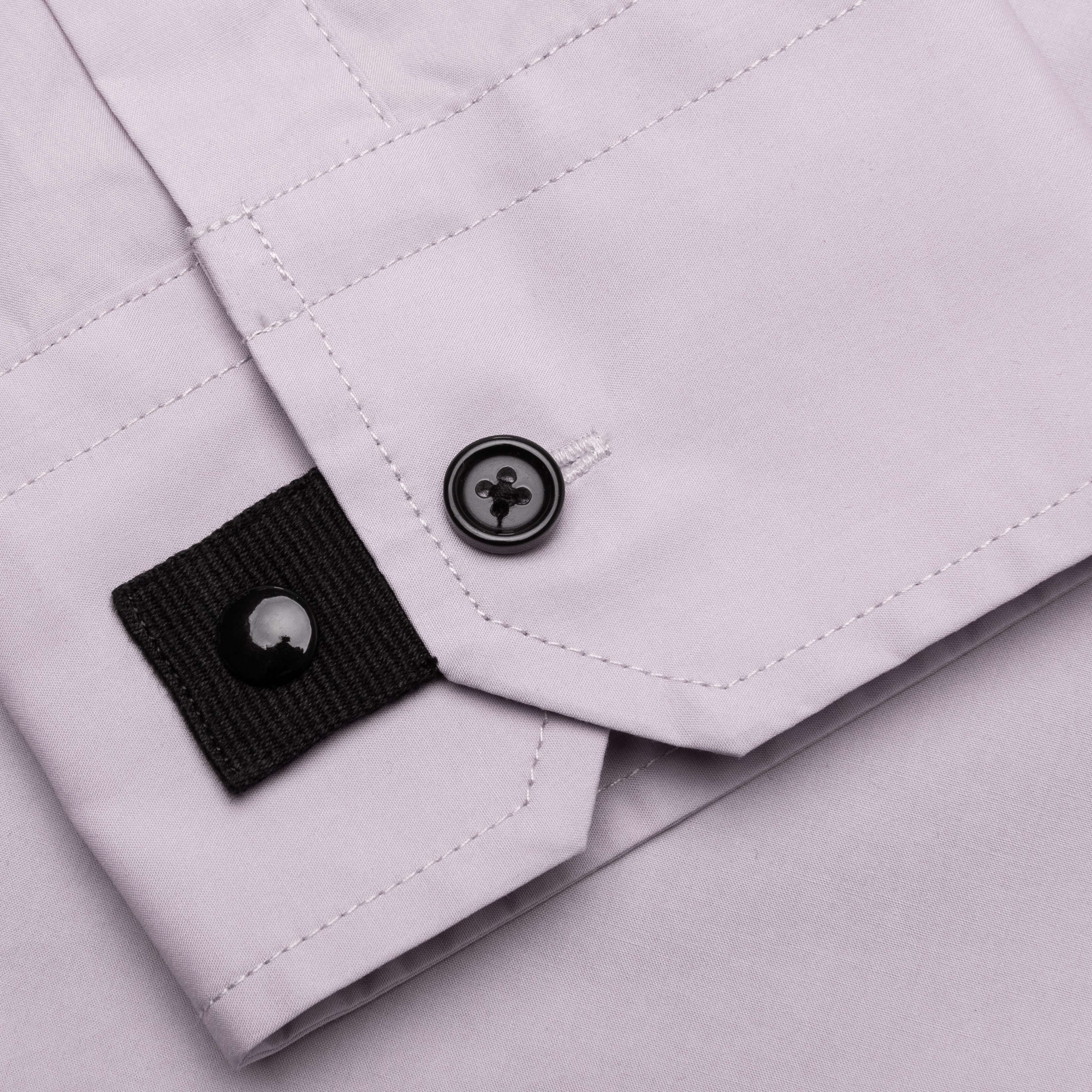 Classic Poplin Shirt - Lilac - Image 5